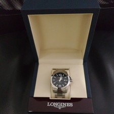 Longines Conquest Automatic Black Men's Watch L3.778.4.76.5 BOXED