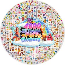Stickers for Kids 4000 , 3D Puffy Stickers for Kids Toddlers 80 Different She...