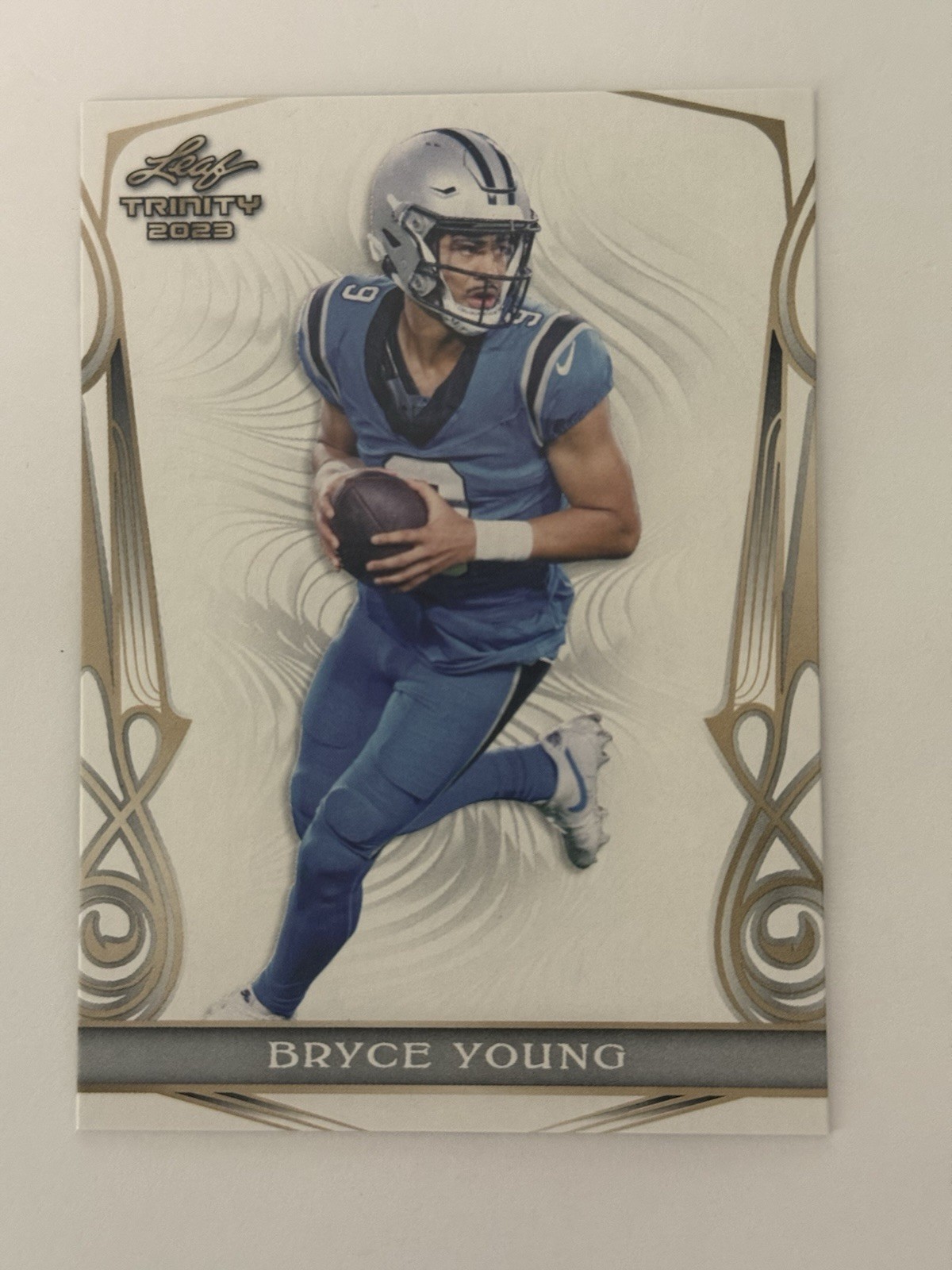 2023 Leaf Trinity Bryce Young RC #70 Carolina Panthers