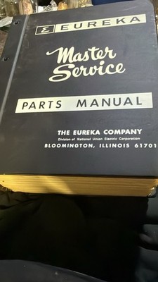 2 Eureka Vacuum Cleaner Parts Catalog Manual Bendix Huge Lot
