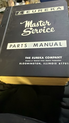 #ad 2 Eureka Vacuum Cleaner Parts Catalog Manual Bendix Huge Lot $125.00