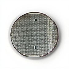 4 Inch Silicon Wafer With Colorful Test Patterns, As Shown
