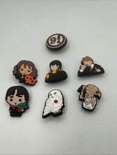 Lot of 7 Harry Potter Themed Croc Shoe Charms Set 2 