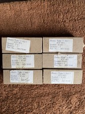 1953/s 1 x seltene CV491 versiegelt 12AU7 ECC82 Mullard Long Plate Square Getter 1593