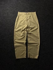 90s Ralph Lauren Purple Label Luxury Beige Womens Dress Pants Relaxed 12/28inch