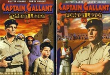 Captain Gallant of the Foreign Legion, Vols. 1 & 2 (DVD) Crabbe Buster