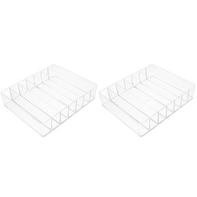 Set of 2 Behälter Für Schminke Schminkbehälter Kosmetik-Organizer