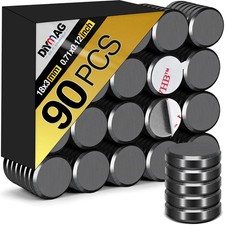 20/40/90Pcs Strong Magnets for Crafts with Adhesive Backing,Ceramic Magnet