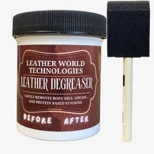 Leather Degreaser for Body Oils, Head, ArmRest Stain Removal