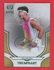2025 Topps Triumphant Tennis Ben Shelton /50 Gold Foil #10