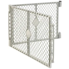 North States MyPet Gray Two-Panel Petyard Extension for Dog Playpen