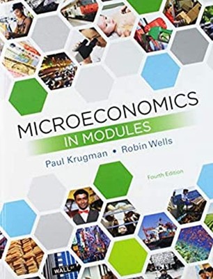 Microeconomics in Modules Paperback Paul, Wells, Robin Krugman