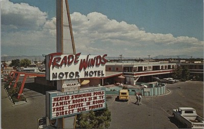 Albuquerque NM Trade Winds Motor Hotel US Highway 66 Interstate 40 Route 66