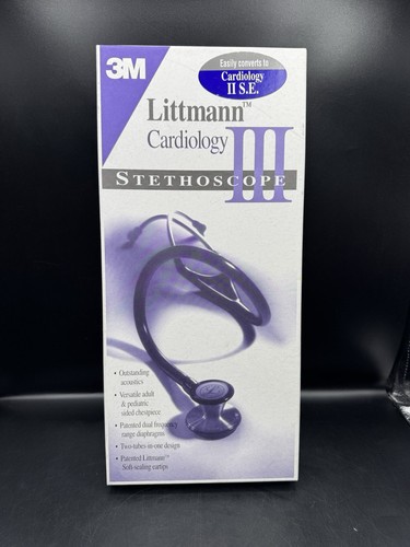 3M Littmann Cardiology III Stethoscope 3128 Black