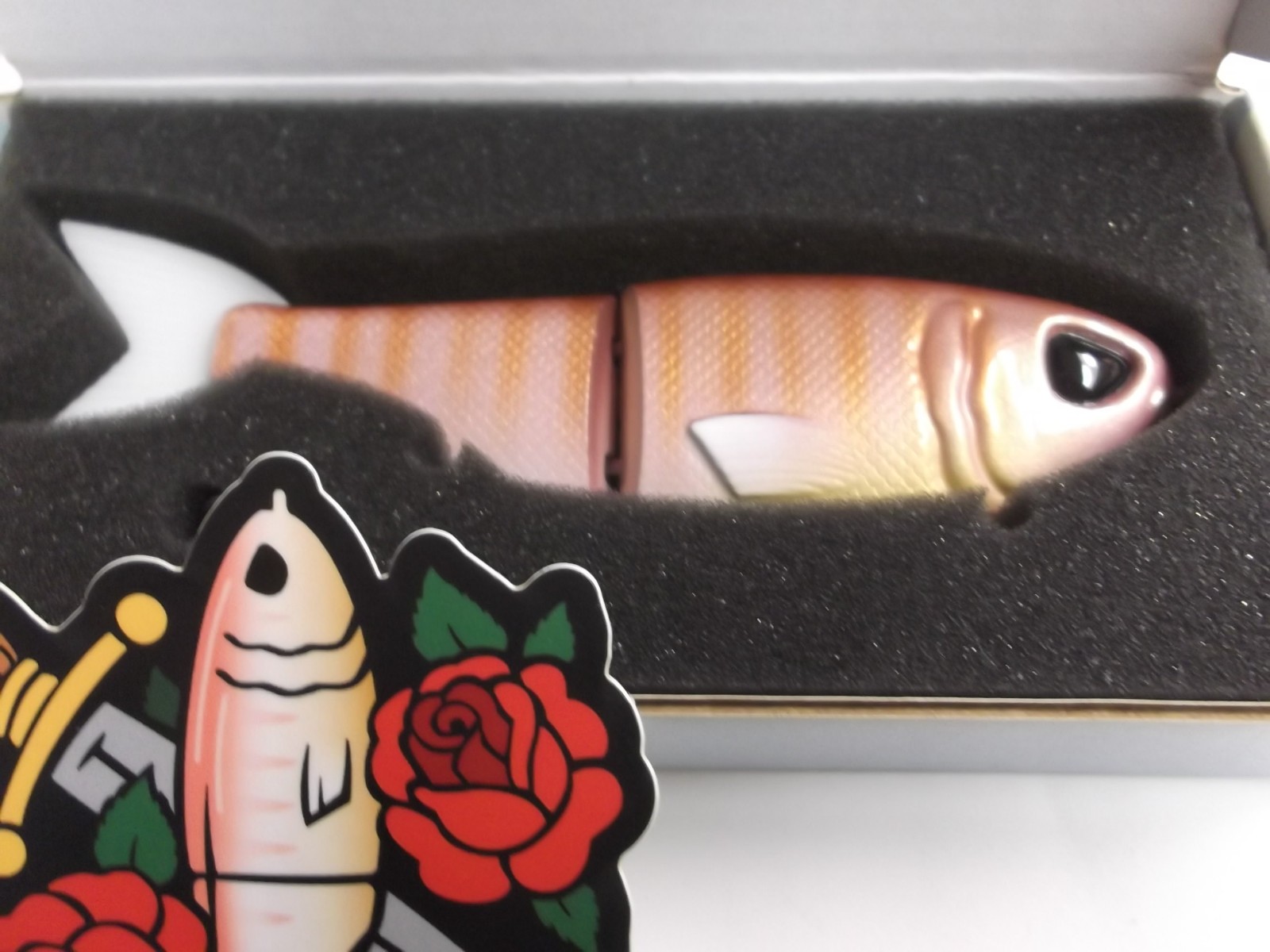 Throwback Baits Swimbait Co. Minne Glide Bait Rose Gill Limited - Image 8