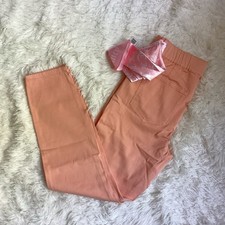 NWT Juicy Couture Size 29 California Skinny Pants w/Scarf Wild Peach Preppy