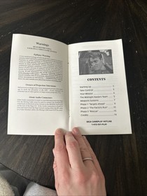 Sega CD Manual Only Midnight Raiders 