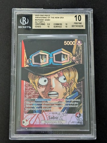 Sabo (Alternate Art) graded BGS 10 for sale on eBay
