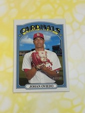 2021 Topps Heritage High Number Johan Oviedo Rookie #661 St. Louis RC (Z)