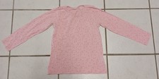 Langarmshirt Mädchen Größe 128 Topolino Farbe Rosa mit Herzen ohne Versandkosten
