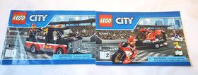 LEGO City #60084 Racing Bike Transporter Complete w/Instructions & All Minifigs
