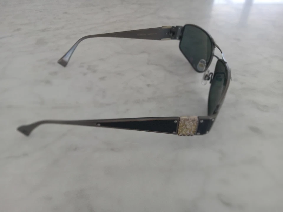 LOREE RODKIN SONNENBRILLE MODELL TSCHAD IN ANTIK SILBER FARBE - Bild 2 von 3