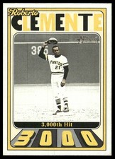 Roberto Clemente 2021 Topps Heritage #C3K-15 Roberto Clemente 3,000 Pirates