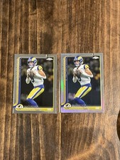 2025 Topps Chrome Matthew Stafford Refractor + Base #169 MVP BUYBACK!!! LA RAMS