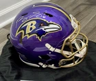 Roquan Smith Signed F/S Fusion Ravens Authentic Speed Helmet Beckett COA