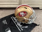 Ricky Pearsall 49ers Full Size Autographed Replica Helmet Beckett