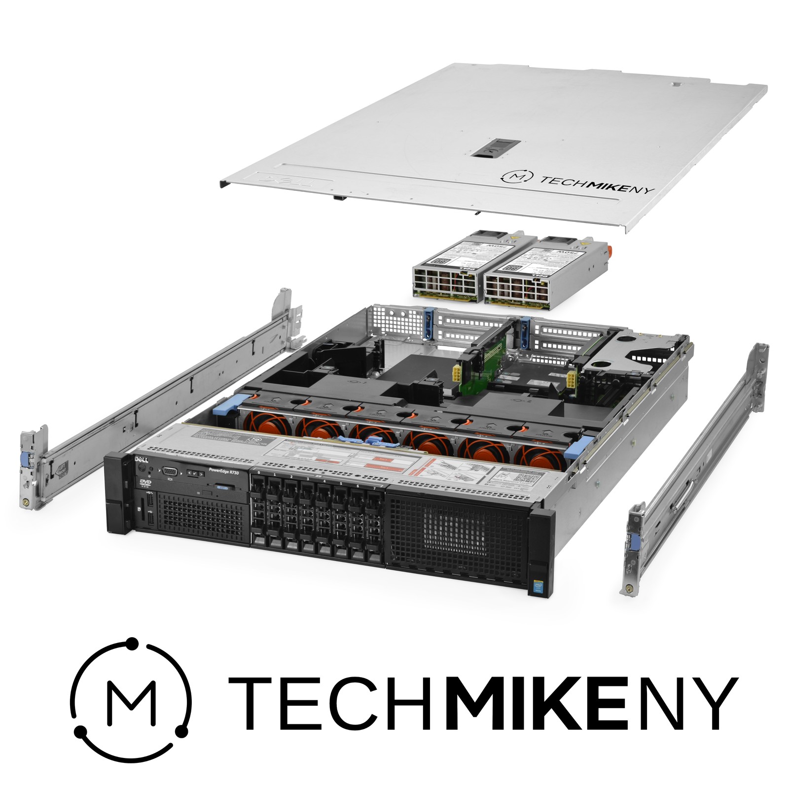 Dell PowerEdge R730 Server 2x E5-2698v4 2.20Ghz 40-Core 768GB RAM Rails Hosting. Available Now for $3395.95