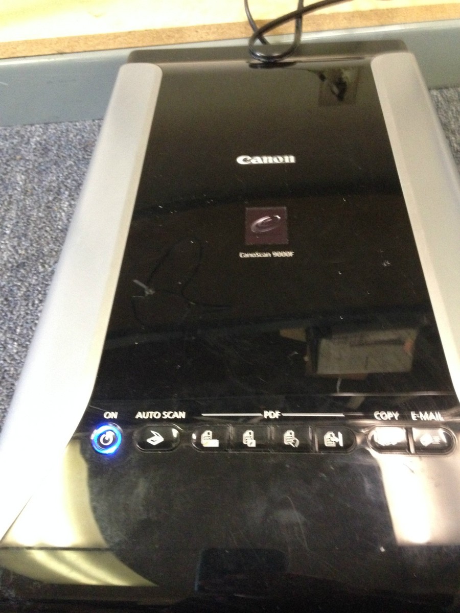 CANON CanoScan 9000F Mark II Desktop USB Scanner & Power supply