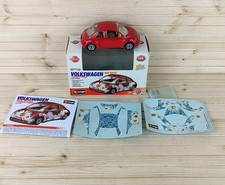 Burago Volkswagen Beetle Metal Model, 1/18 Scale. Flower Power (Assembled)