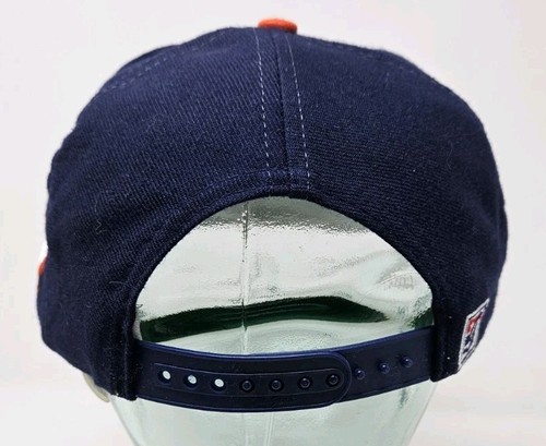 Raro De Colección Años 90 Chicago Bears NFL El Juego Big Side Logo Snapback Sombrero - Imagen 4 de 12