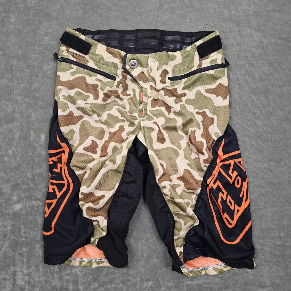 Troy Lee Designs Shorts Mens 30 Green Camo MTB BMX Biker