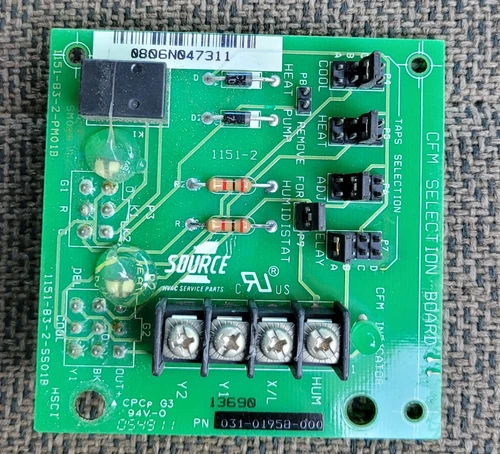 Source Circuit Board 031-01958-000 CFM SELECTION BOARD 1151-83-2-SS01B | NT619