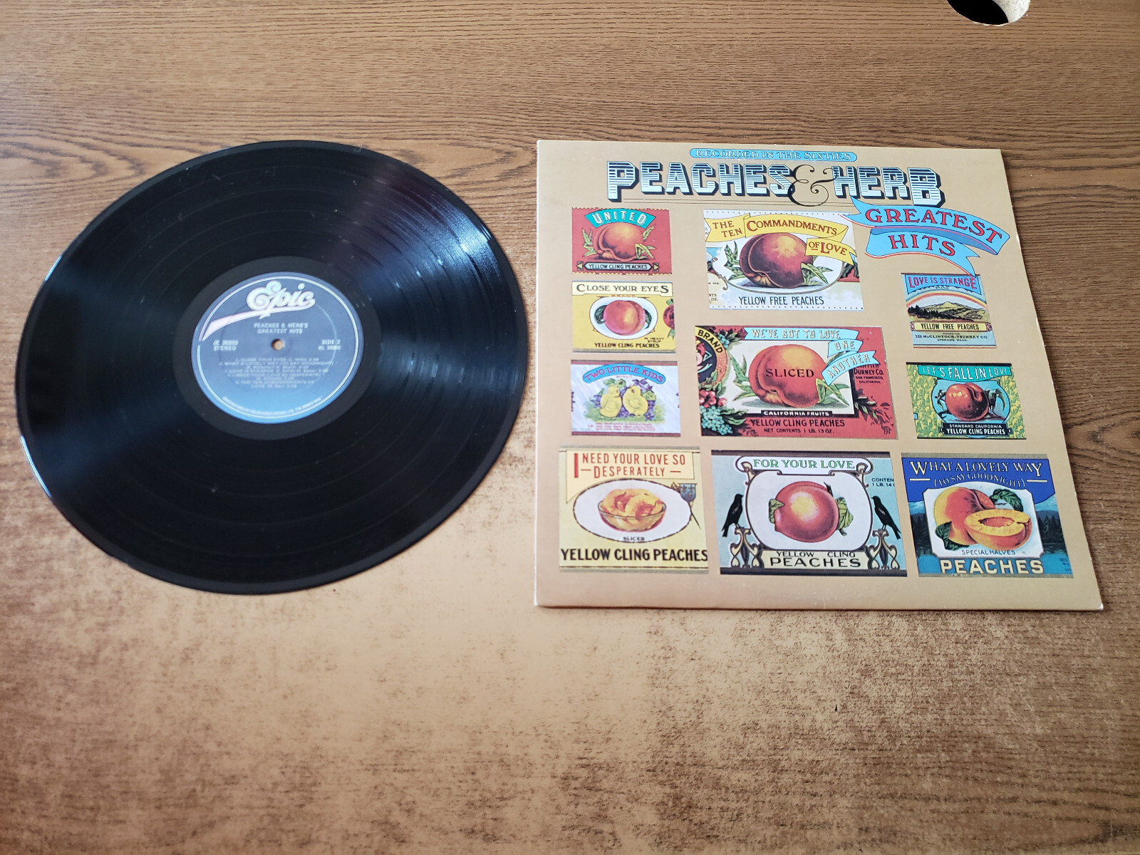 1970s MINTEXC Peaches & Herb Greatest Hits 36099 LP33 eBay