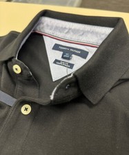 NWT Tommy Hilfiger Mens Stretch Slim Fit Pique Polo Shirt