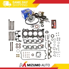 Head Gasket Set Timing Belt Kit AISIN Water Pump Fit 98-02 Acura Honda