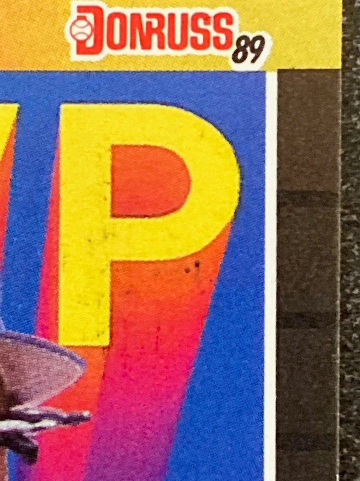 Tarjeta de error Donruss MVP 1989 #BC 7 George Brett muy rara BlueDots DoubleAsterisk Foto 2 de 4