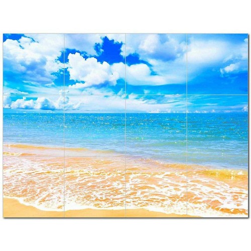 Top 10 Mural de Azulejos de Cerámica de Playa (12) Tamaños (10) Fotos Salpicadero Ducha Azulejos V5 - Imagen 6 de 20