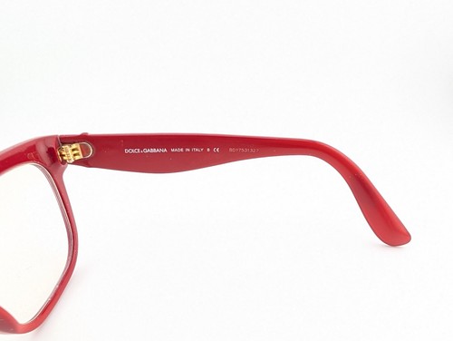 Dolce & Gabbana Eyeglasses Frames Only, DG 3239 2999, 50-18-140, Red, Italy - Picture 13 of 16