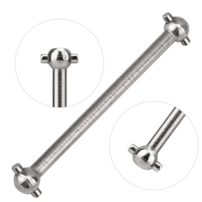1/18 RC-auto-accessoire, RC-aandrijfas Dogbone-adapter en RC Diff-kopverbinding en RC-auto-asvervanging voor A949 A959 A969 A979 K929 en Andere 1/18 RC-auto(Zilver