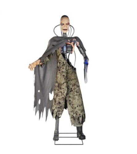 Home Depot 7 Ft. Animated THD 3000 Robot Halloween Animatronic Cold Hate Cyborg