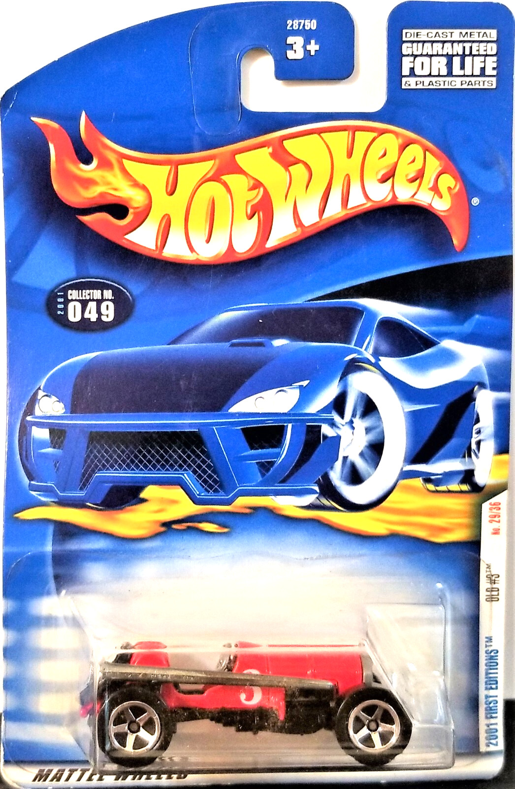 Hot Wheels Old #3 2001 First Editions 29 of 36 #049 1:64 Diecast