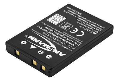 ANSMANN Akkupack A-Nik EN EL 5 Ersatz für Kamera Nikon Coolpix P 90  5022333