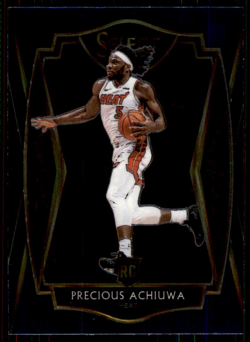 2020-21 Panini Select Premier Blue Precious Achiuwa RC Miami Heat #193