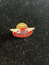 Vintage CWA Wing Lapel Tac Hat Pin