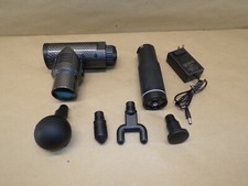 Cordless Deep Tissue Massage Gun Handheld Muscle Massager w/ Attachments