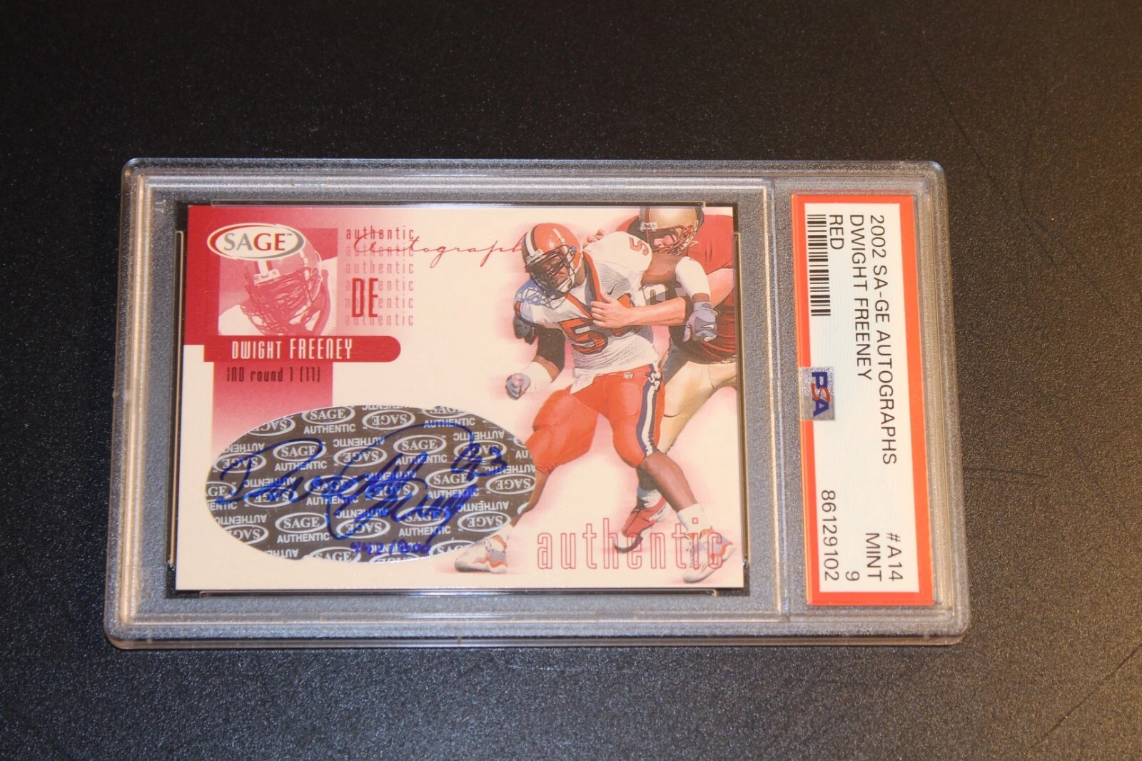 Dwight Freeney SA-GE Autographs #A14 Red